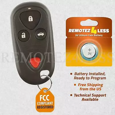 Replacement For Acura CL RL TL Keyless Entry Remote Car Key Fob • $17.95