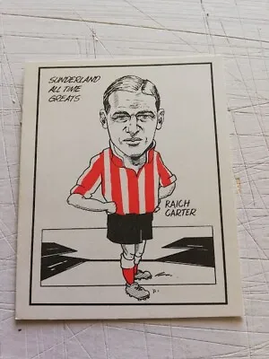 Raich Carter Sunderland All-time Greats 1993 Sloan & Graham Collector Card • £5.95