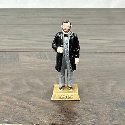 PRESIDENT ULYSSES S. GRANT Vintage 1960s Marx Presidents 2.5  Figure • $12.99