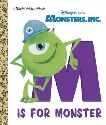 M Is For Monster (Disney/Pixar Monsters Inc.) (Little Golden Book) - GOOD • $3.78