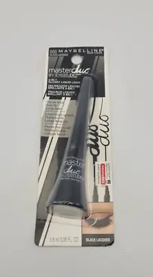 New Maybelline Master Duo By Eyestudio Eyeliner #500 Black Lacquer • $6.36