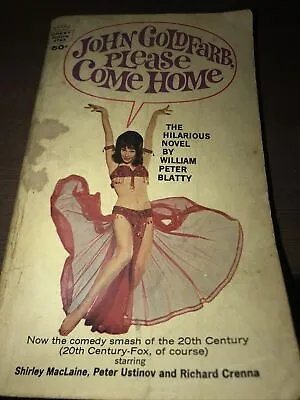 $3 • Buy John Goldfarb, Please Come Home By William Peter Blatty 1964