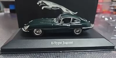 Atlas Editions #4 641 113 Jaguar E-Type Green Diecast Model Car 1/43 Scale-BOXED • £22.99