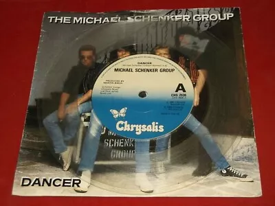 Michael Schenker Group:  Dancer    1982   UK  NEAR MINT   7     CLEAR VINYL • £4.84