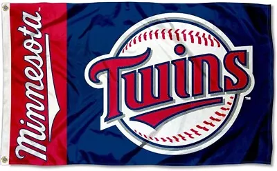 Minnesota Twins 3x5 Ft Flag Banner MLB Baseball Champions Free Shipping • $13.47