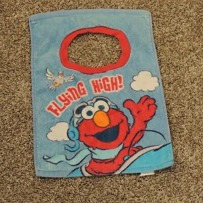 Elmo Vintage FLying High Baby Food Big Towel • $2.55