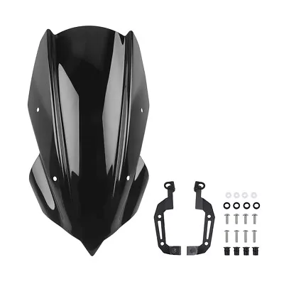 Smoke Windshields Windshield FlyScreen Deflector Spoiler For Kawasaki Z 400 250 • $35