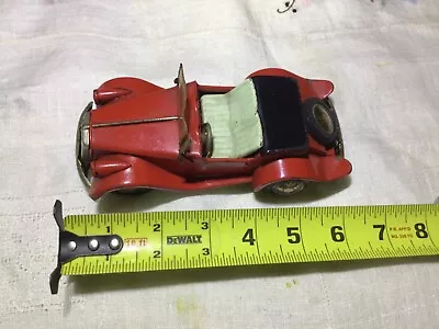 Tin Friction 1950 Vintage Japan Mg Convertible Folding Windshield • $9.99