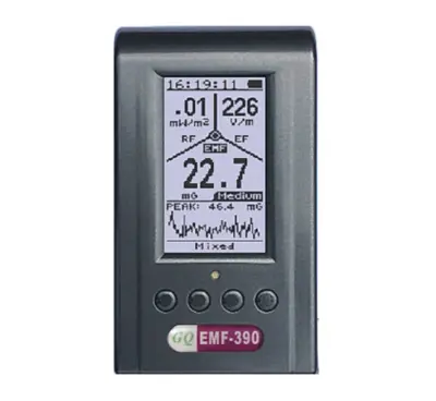 GQ EMF-390 3in1 Multi-field Electromagnetic EMF Meter 5G RF Detector Data Logger • $119.90