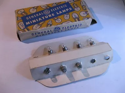 Miniature Bulb General Electric 328 Clear 6V - NOS Open Box Qty 7 • $5.99