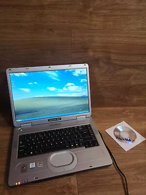 Packard Bell Easy Note R1004 Silver Laptop Windows XP • £80