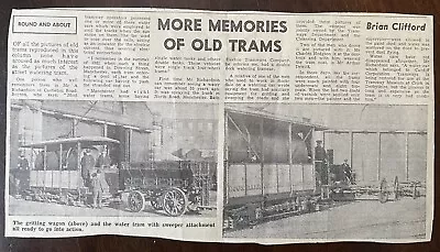 Rochdale 1960’s Newspaper Articles - Trams & Cockfighting • £4