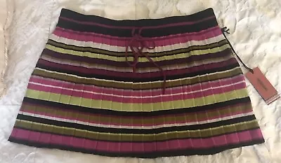 Eye Catching Ladies Missoni For Target Mini Skirt Bnwt Size Large • $68.45