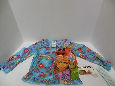 Disney Store Authentic Muppets Blue Pajama Set Boys Size 2 Toddler PJs NEW • $30