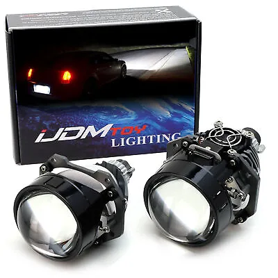 2.5  28W LED Bixenon Headlight Retrofit Projector Lens Custom Conversion Upgrade • $143.99
