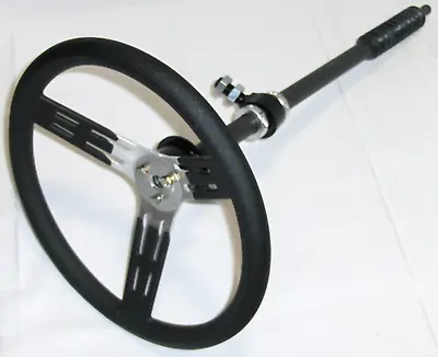 Telescoping 22''- 32'' Collapsible Racing Steering Column & Removeable 15  Wheel • $244.87