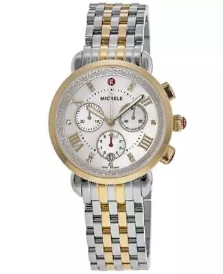 New Michele Sport Sail Diamond Mother Of Pearl Women's Watch MWW01C000142 • $1805.13