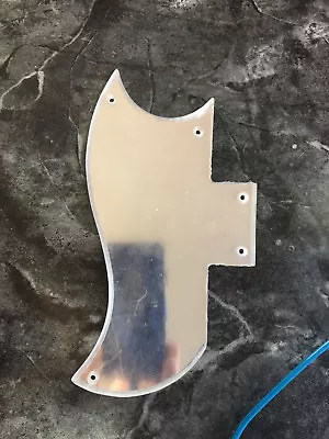 Epiphone Tony Iommi G400 SG Pickguard Chrome Mirror LEFT HANDED ORIGINAL VERSION • $36.95