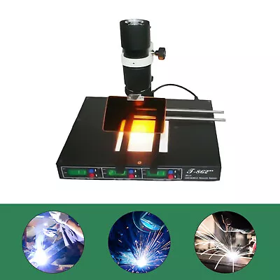 T862++ IRDA Welder Infrared BGA Rework Station SMT SMD Reballing Station 800w • $198