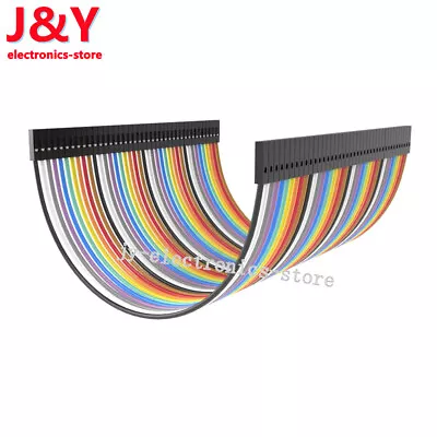 40PCS Male Female Dupont Wire Cables Jumpers 10CM 2.54MM  1P-1P For Arduino • $1.40