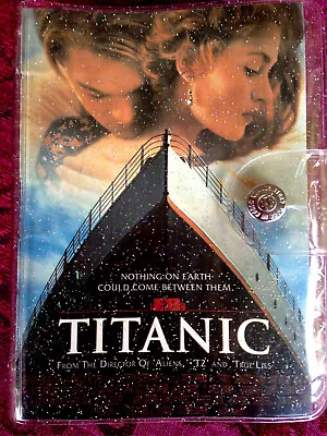 TITANIC MOVIE 20th Century Fox OFFICIAL PRODUCT SCHEDULE BOOK  DiCAPRIO WINSLET • $29.99