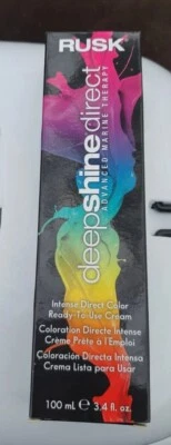 £10 • Buy BNIP Rusk Deepshine Direct Hair Colour Green. Sale Benefits Charity