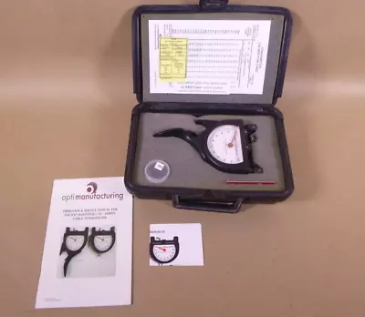 Opti Manufacturing Cable Tensiometer 300-1600 Lb. Range T5-8005-110-00 • $179