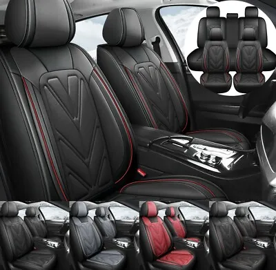 For Volkswagen Jetta Nappa Leather Car Seat Cover  Front Rear Full Set Protector • $89.90