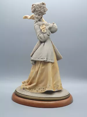 Impressive BRUNO MERLI Capodimonte Figurine Of An Elegant Lady With Umberella • £28