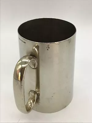 Antique Vintage 1 Pint  Mandal Silver  Tankard Beer Mug • £5.99