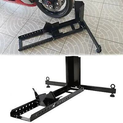 15  -22  Motorcycle Stand Wheel Chock Upright Adjustable 1800lb Capacity Support • $60