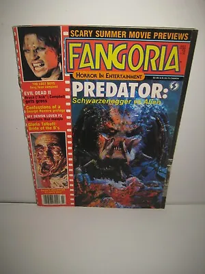 Fangoria Magazine #65 July 1987 Predator Nightmare On Elm Street 3 Poster • $18.95