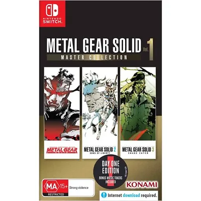 Metal Gear Solid Master Collection Vol. 1 - Nintendo Switch • $68