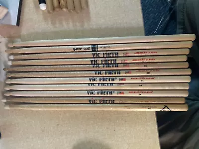 Drum Sticks 11 Sticks Vic Firth  Pro Mark  5a5b7n 8d American Classic • $5