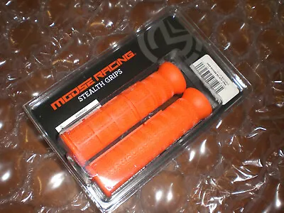 Moose Racing Stealth Thumb Throttle Grips Orange 0630-0423 Free Shipping • $9.69