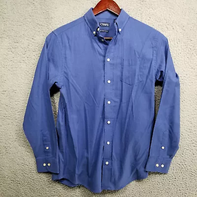 Chaps Men Large Blue Shirt Long Sleeve • $12.50