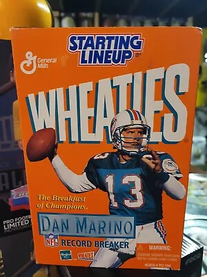 2pc Starting Lineup Wheaties Dan Marino Figure & Miami Dolphins License Plate • $14.99