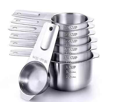 Measuring CupsStainless Steel Measuring Cup Food Grade Measuring Cup For Kit... • $26.01