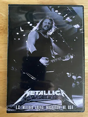 Metallica - Live In Muskagon 1991 DVD Live James Hetfield Lars Ulrich Hammett • $12.97