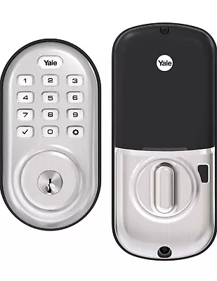 New Yale Assure Standalone Deadbolt Lock Keypad - Satin Nickel (YRD216-NR-619) • $79.99