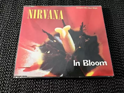 Nirvana – In Bloom - 1995 Geffen CD Maxi Single - Indie Rock Grunge • $6