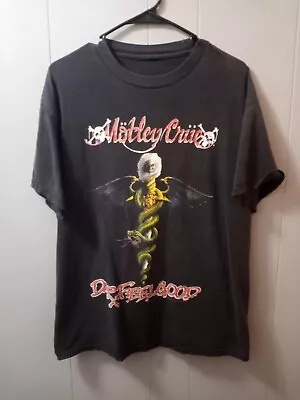 Motley Crue Dr Feelgood 2003 Tour Shirt Mens Large Black Graphic  • $20