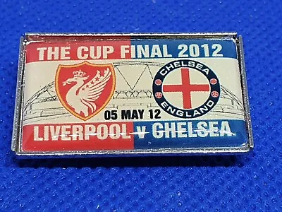 £9.90 • Buy Chelsea Fa Cup Final V Liverpool 2012 Vintage Rare Pin Badge Bridge CFC TUCHEL 