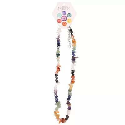 Chakra Necklace Healing Stones & Crystals Yoga Meditation Jewellery • £9.89