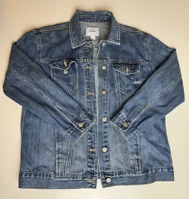 Old Navy Women’s Size Medium Button Up Jean Jacket • $5