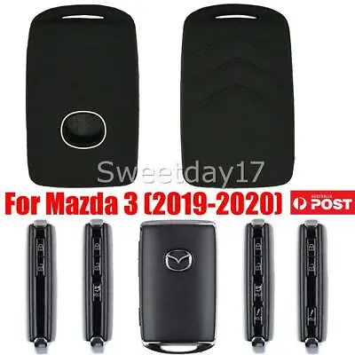 $13.38 • Buy 2Pcs Silicone Key Cover For MAZDA 3 CX3 CX5 CX30 2019 2020 2021 Remote Case AU