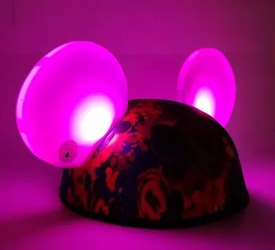 DISNEY PARK Ears Hat Light Up Rainbow Mickey Mouse Exclusive Authentic EUC • $14