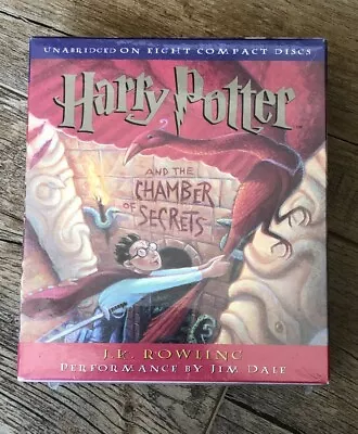 Harry Potter And The Chamber Of Secrets 8 Audiobook CDs Unabridged SEALED • $35