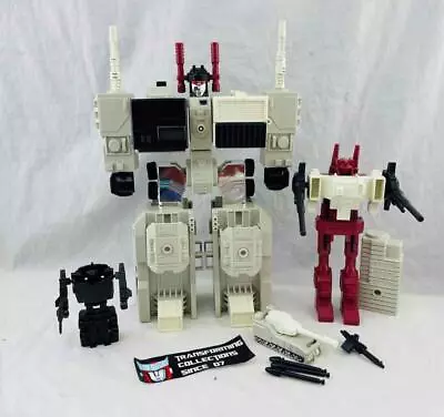 Transformers Original G1 1986 City Metroplex Complete Rubber Tire • $200