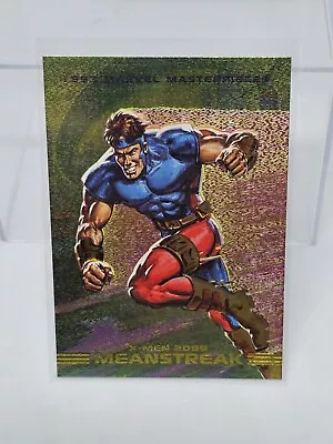 1993 Marvel Masterpieces Spectra-etch S1 Meanstreak X-men 2099 Insert Skybox • $3.99